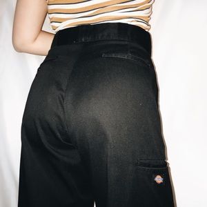DICKIES BLACK CARPENTER PANTS